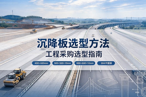 龙圩沉降板选择方法